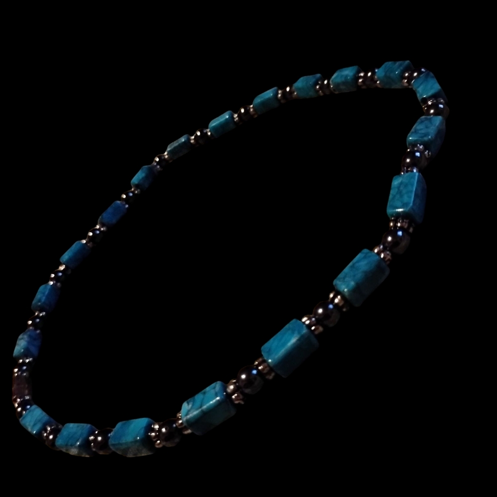 Turquoise Beaded Necklace